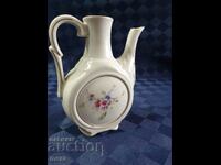 Porcelain jug for heated brandy