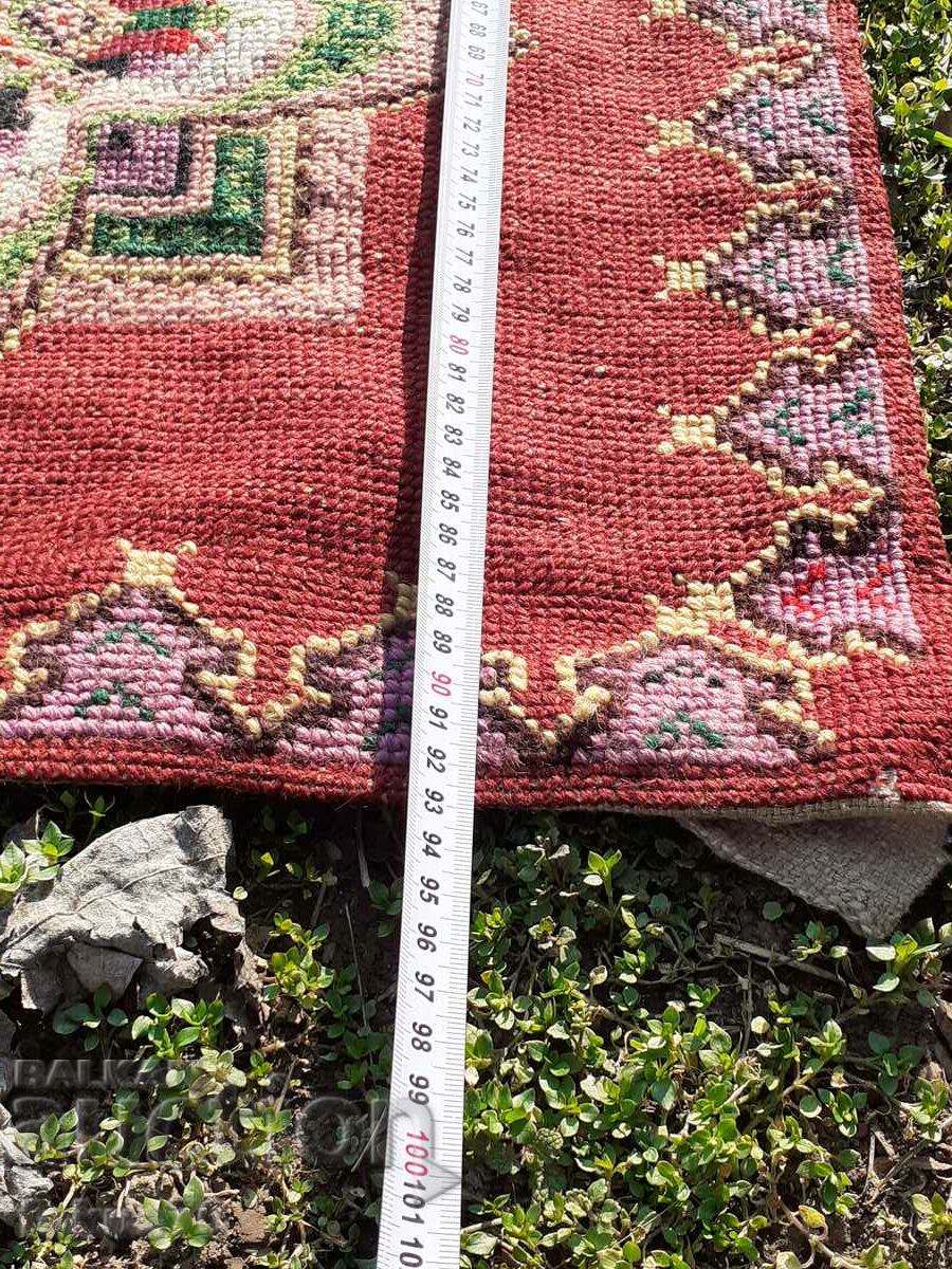 Old hand woven rug rug mat carpet path - 5 Old hand woven rug rug mat carpet path - 5