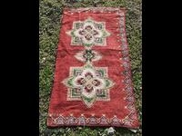 Old hand woven rug rug mat carpet path
