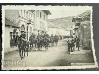 4180 Царство България колона гвардейци път към Беломорието