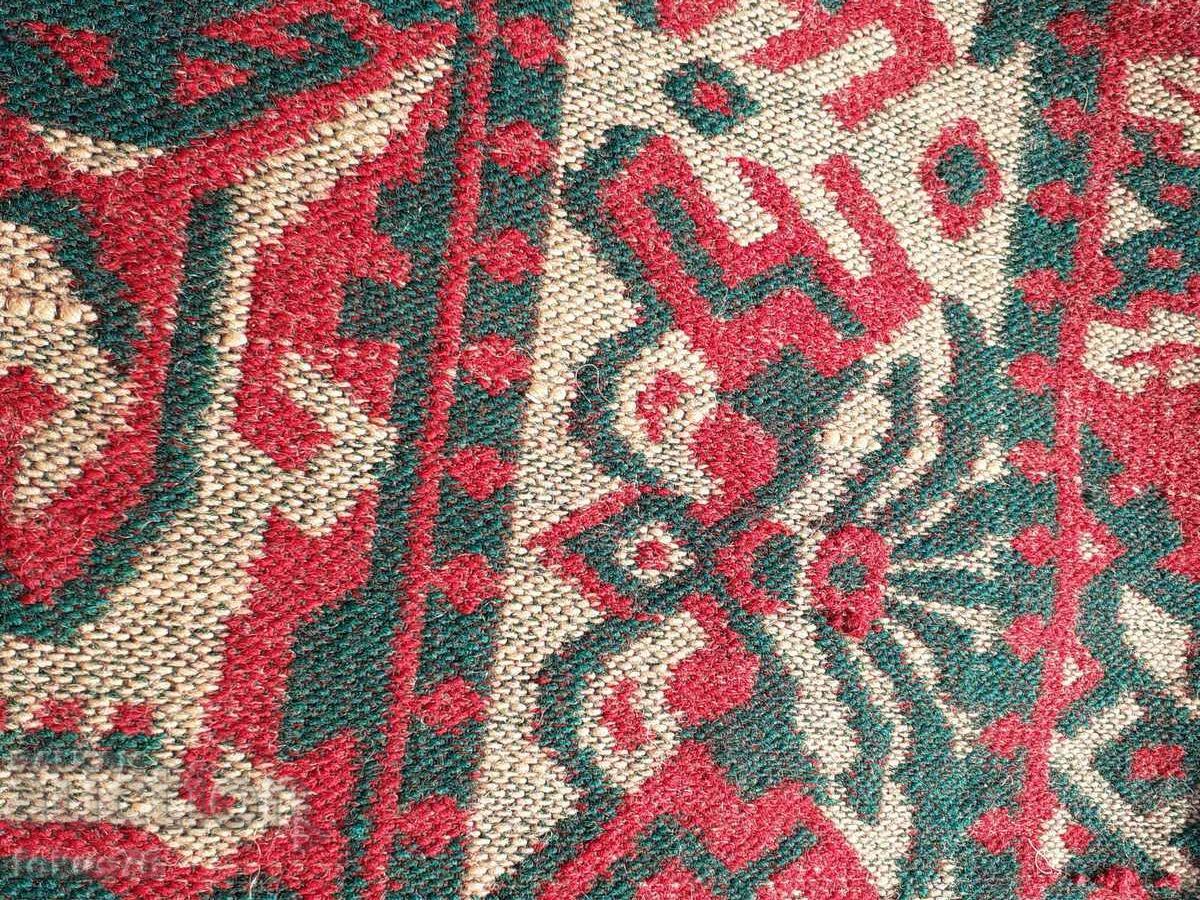 Huge old wool rug in two pieces very beautiful - 5 Huge old wool rug in two pieces very beautiful - 5