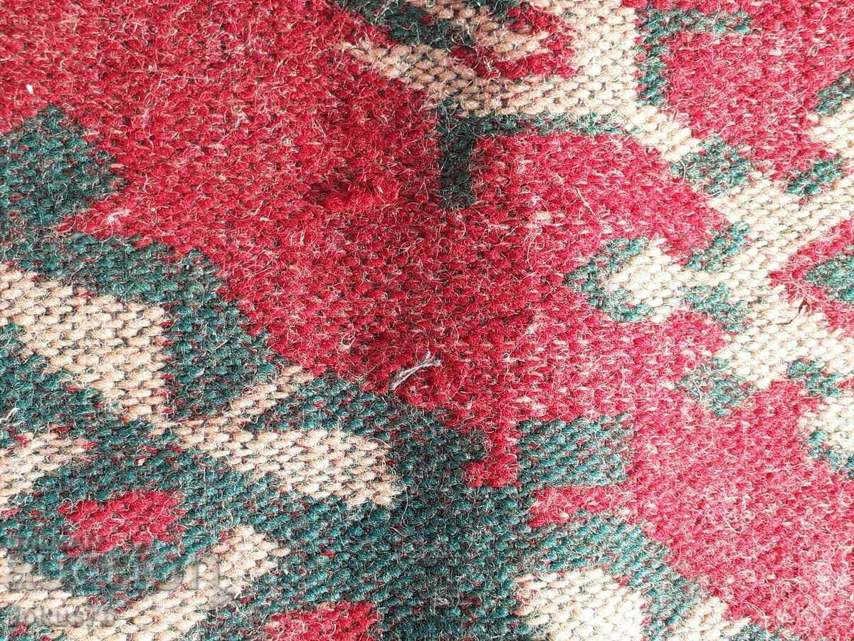 Huge old wool rug in two pieces very beautiful - 7 Huge old wool rug in two pieces very beautiful - 7