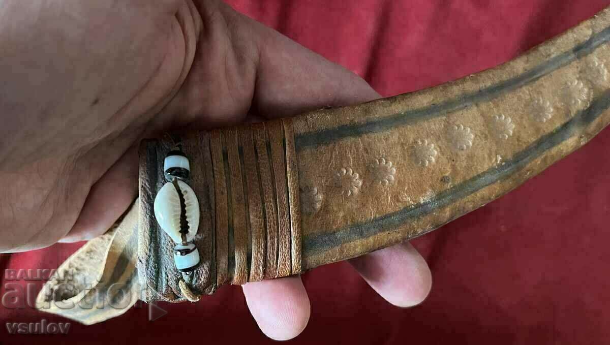 Auction Knife Egypt Nubia authentic handmade camel bone Auction Knife Egypt Nubia authentic handmade camel bone