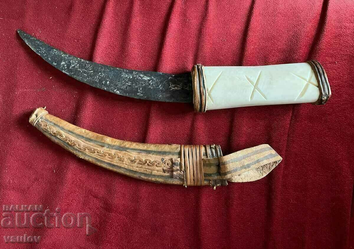 Knife Egypt Nubia authentic handmade camel bone - 6 Knife Egypt Nubia authentic handmade camel bone - 6