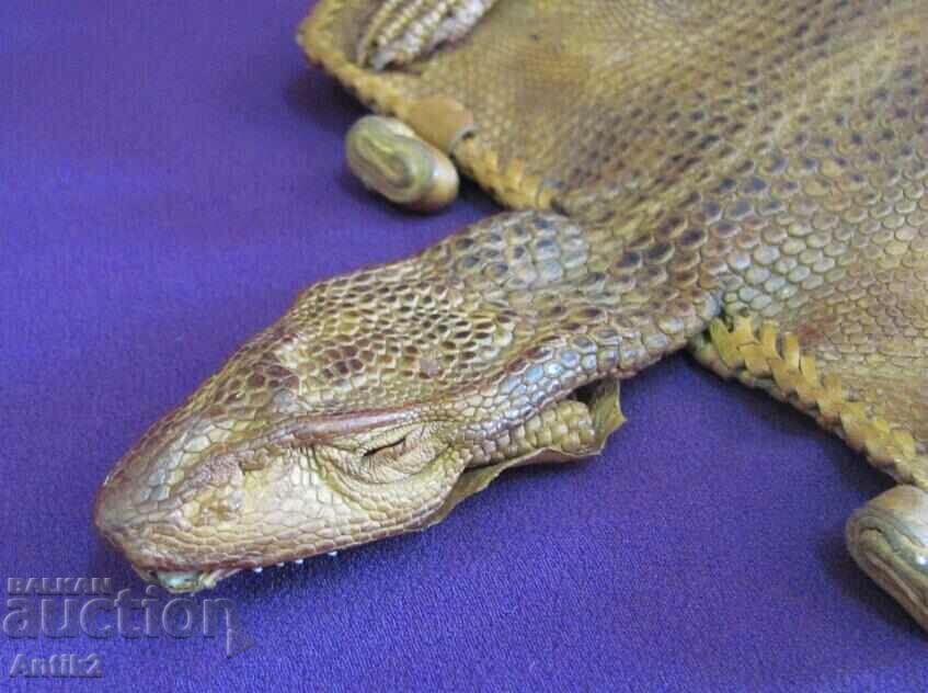 20's Genuine Lizard Leather Lady's Bag Rare with price 260.00 BGN | € 132.94 20's Genuine Lizard Leather Lady's Bag Rare with price 260.00 BGN | € 132.94