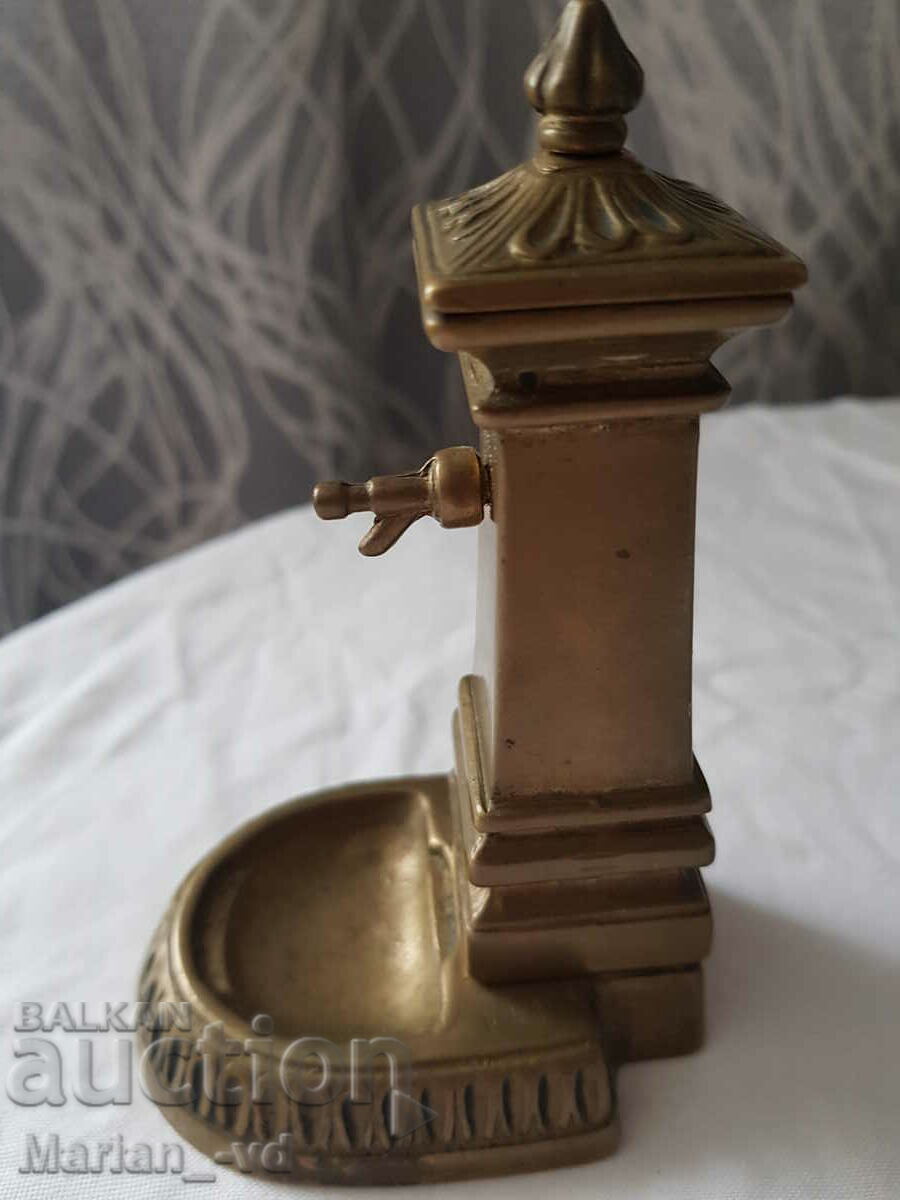 A small bronze model of a garden fountain with price 25.00 BGN | € 12.78