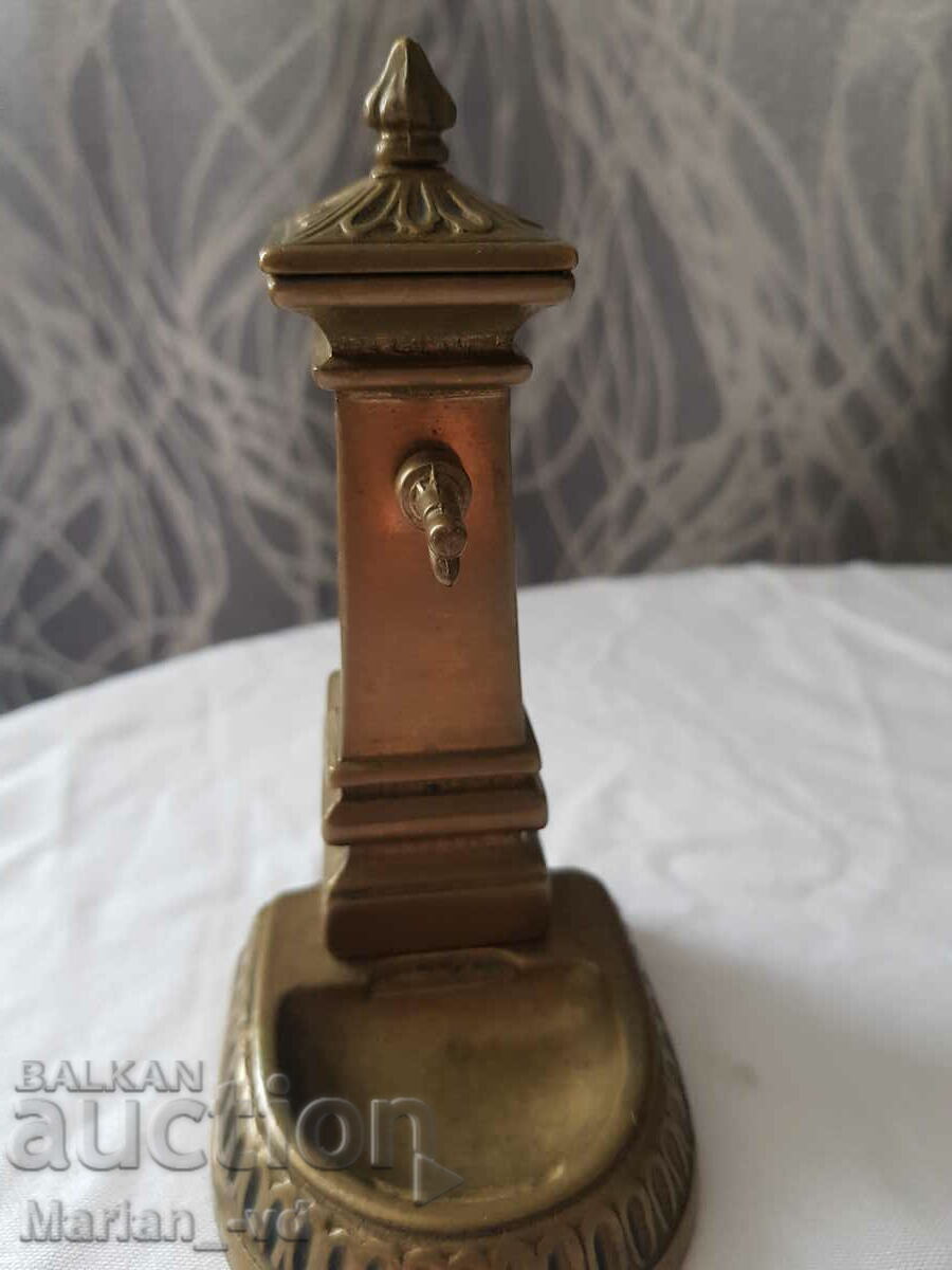 A small bronze model of a garden fountain - 5