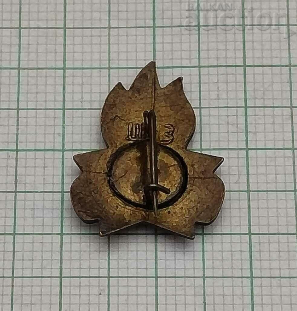 PIONEER USSR YOUTH ORGANIZATION BADGE ENAMEL with price 5.00 BGN | € 2.56 PIONEER USSR YOUTH ORGANIZATION BADGE ENAMEL with price 5.00 BGN | € 2.56