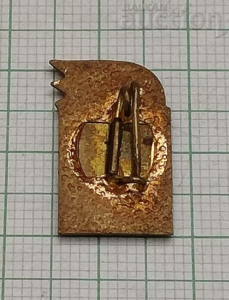 CHAVDARCHE NRBULGARIA YOUTH ORGANIZATION BADGE with price 2.00 BGN | € 1.02