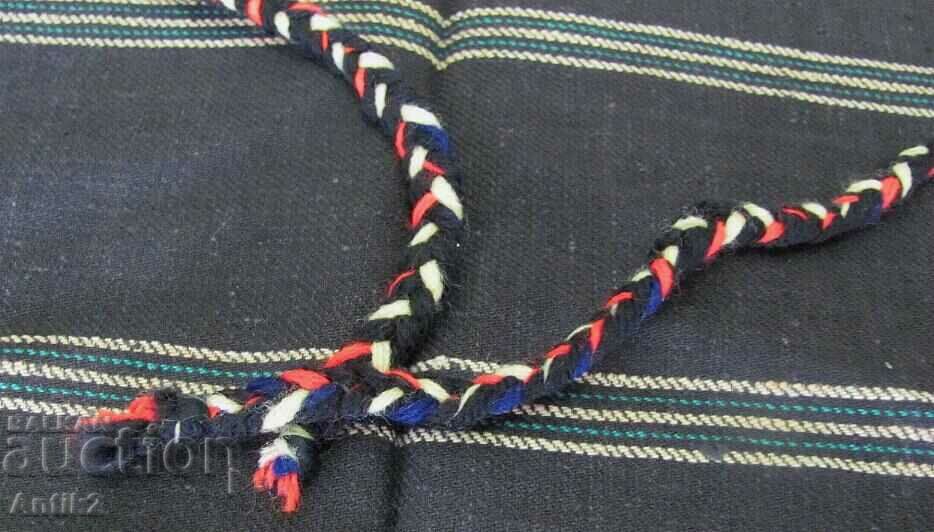 Delivery of 19th Century Folk Art Woolen Costume Apron Delivery of 19th Century Folk Art Woolen Costume Apron