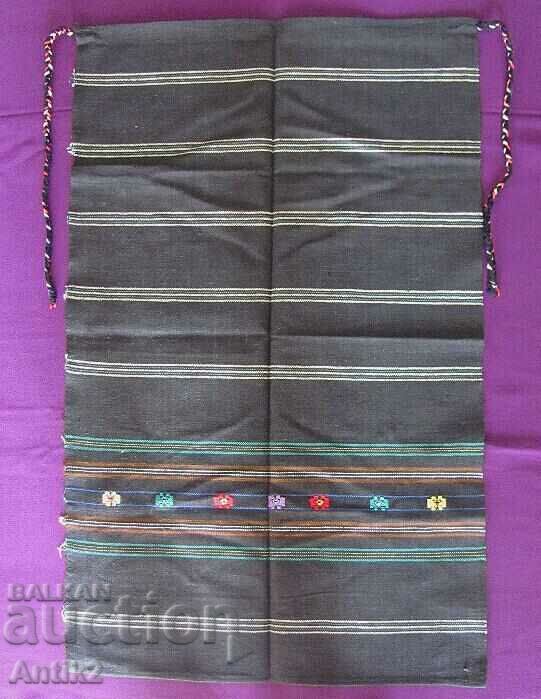19th Century Folk Art Woolen Costume Apron - 6 19th Century Folk Art Woolen Costume Apron - 6