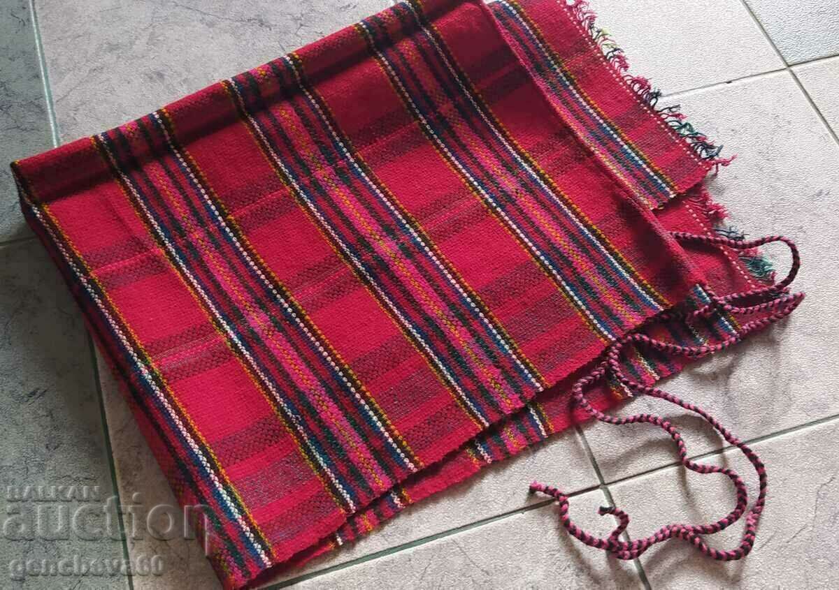 Delivery of Authentic Rhodope Apron, Red Plaid Delivery of Authentic Rhodope Apron, Red Plaid