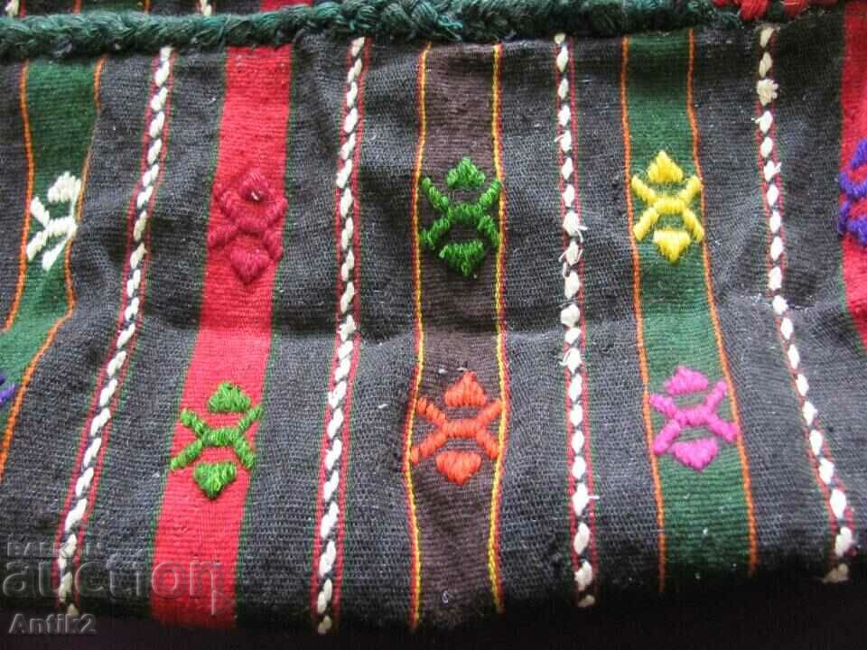 19th Century Handwoven Woolen Colander, Baby Cradle - 6 19th Century Handwoven Woolen Colander, Baby Cradle - 6