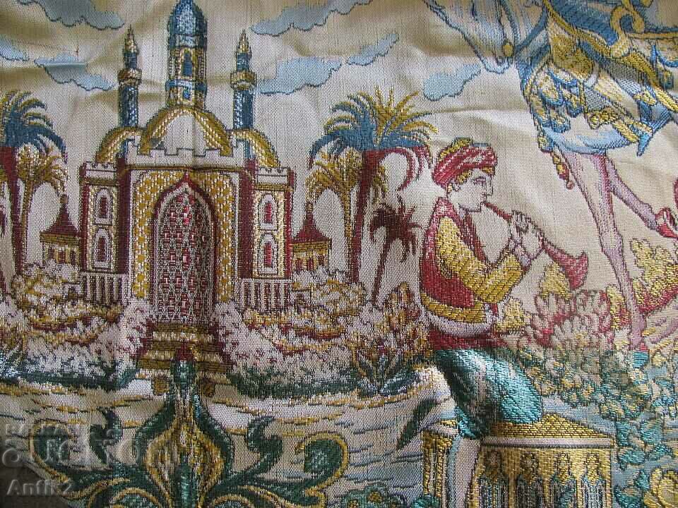 Auction 19th Century Silk Carpet Rug Persia Iran Very Rare Auction 19th Century Silk Carpet Rug Persia Iran Very Rare