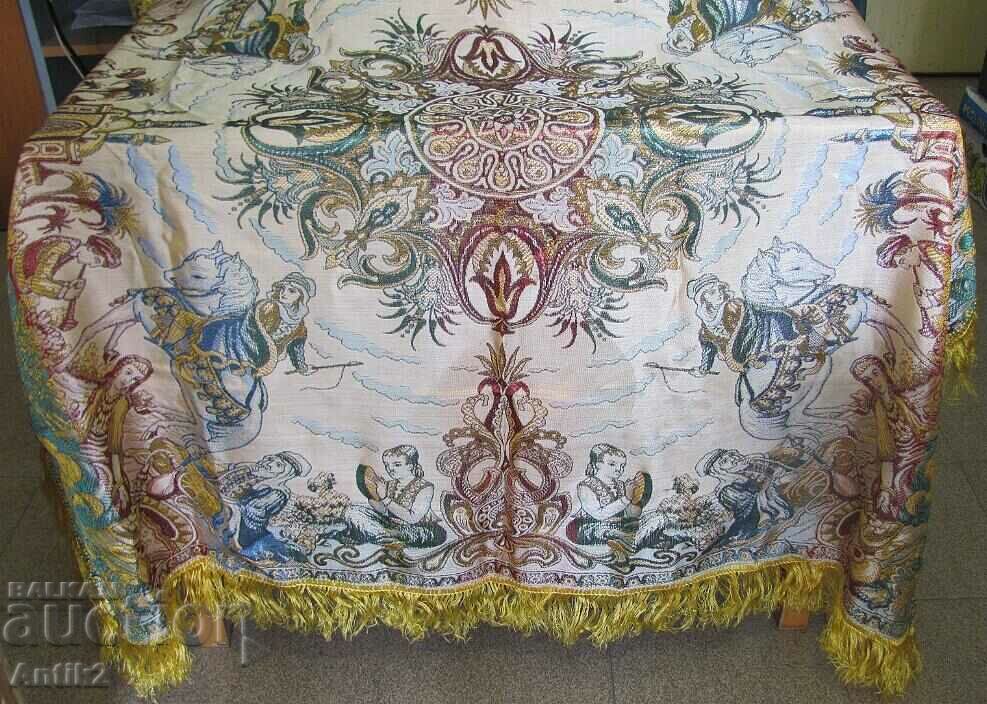 19th Century Silk Carpet Rug Persia Iran Very Rare