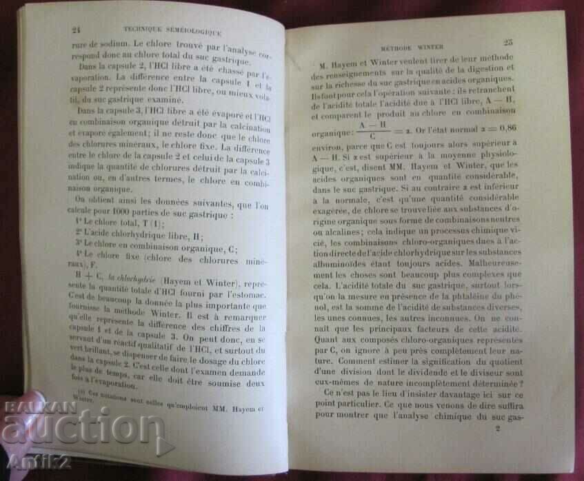 Delivery of 19th Century Therapeutic Handbook De Lestomac Paris