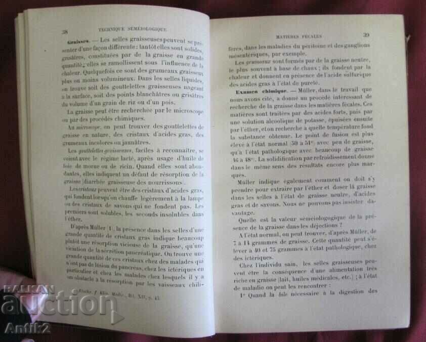 19th Century Therapeutic Handbook De Lestomac Paris - 6