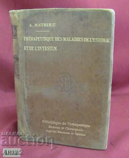 19th Century Therapeutic Handbook De Lestomac Paris