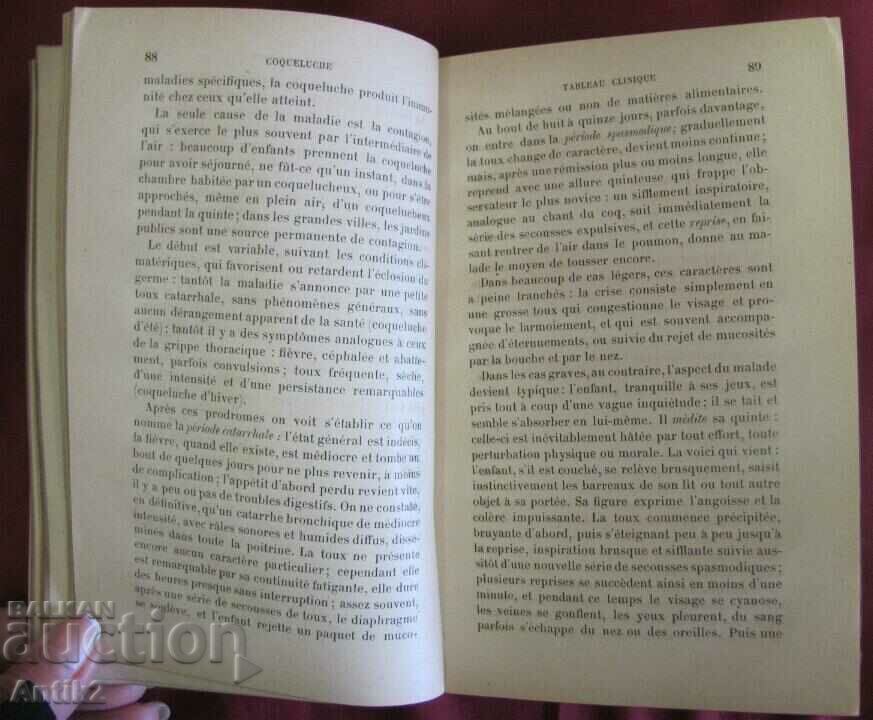 Delivery of 19th Century Therapeutic Handbook Organes Respiratoires H.Barth