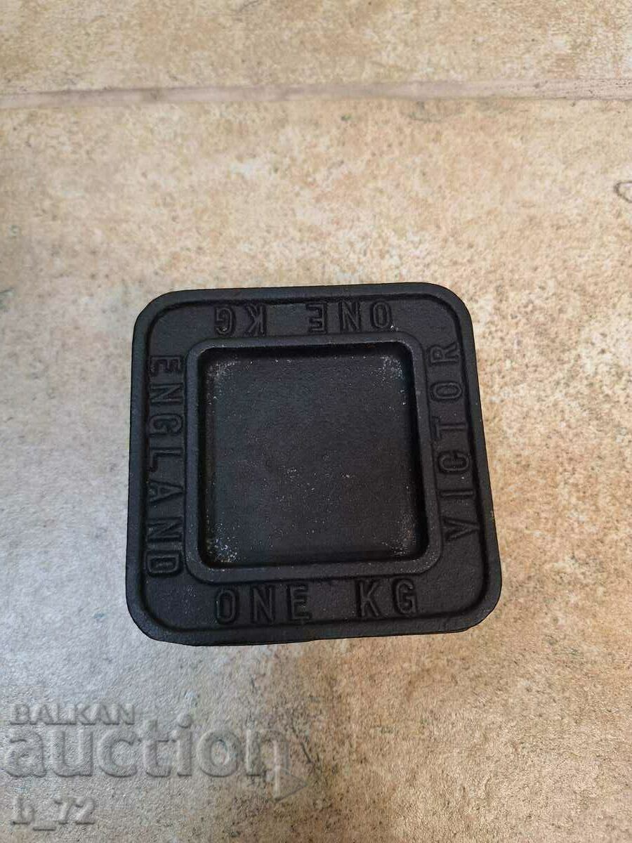 Control weight, exagy, 1 kg., ENGLAND - 5 Control weight, exagy, 1 kg., ENGLAND - 5