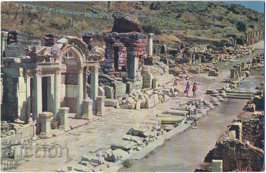 Turkey - Izmir - Ephesus - Hadrian's Temple - 1970