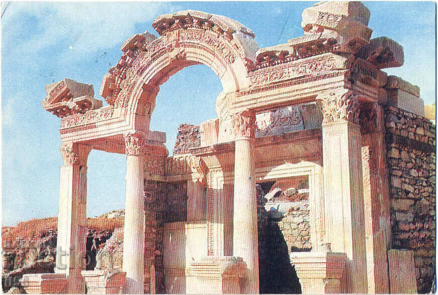 Turcia - Izmir - Efes - Templul lui Hadrian - 1984