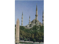 Турция - Истанбул -джамията Султан Ахмет- обелиск - 1965