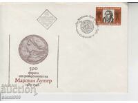 MARTIN LUTHER First Day Mailing Envelope