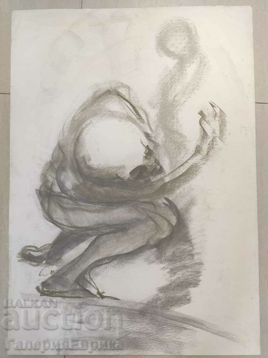 Drawing painting Vasil Abadjiev with price 19.00 BGN | € 9.71