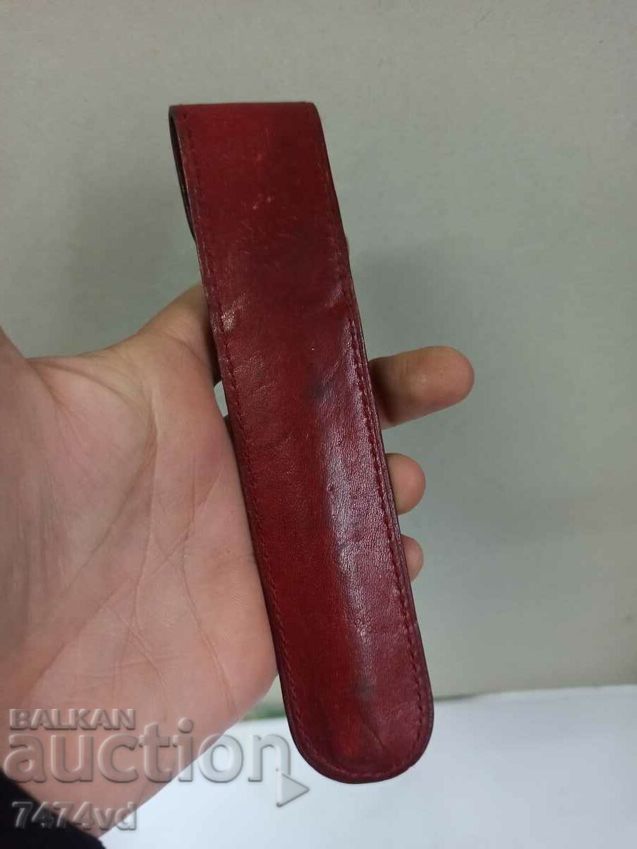 PEN CASE - FRANCE MIGNON, GENUINE LEATHER with price 90.00 BGN | € 46.02