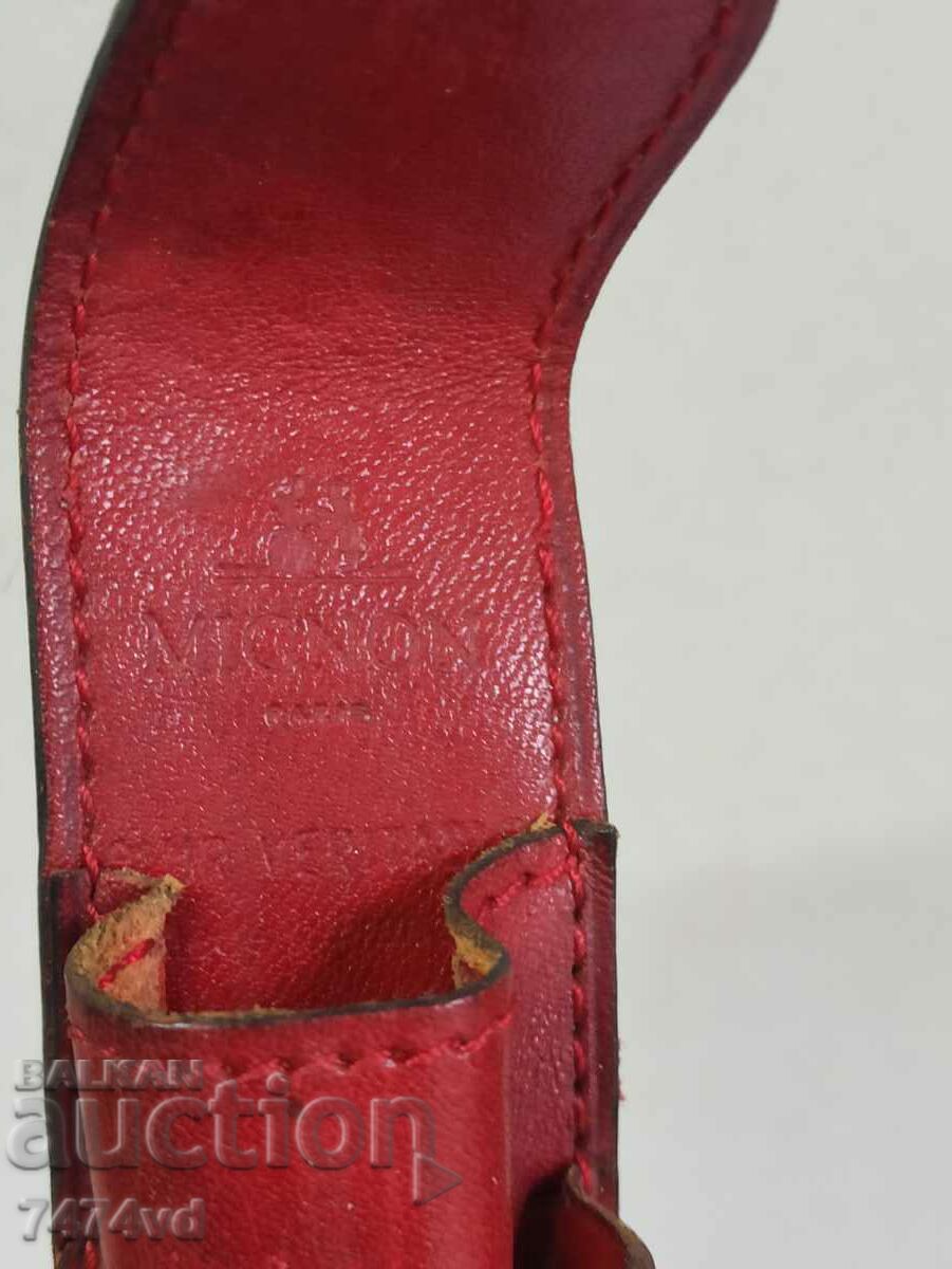 Auction  PEN CASE - FRANCE MIGNON, GENUINE LEATHER