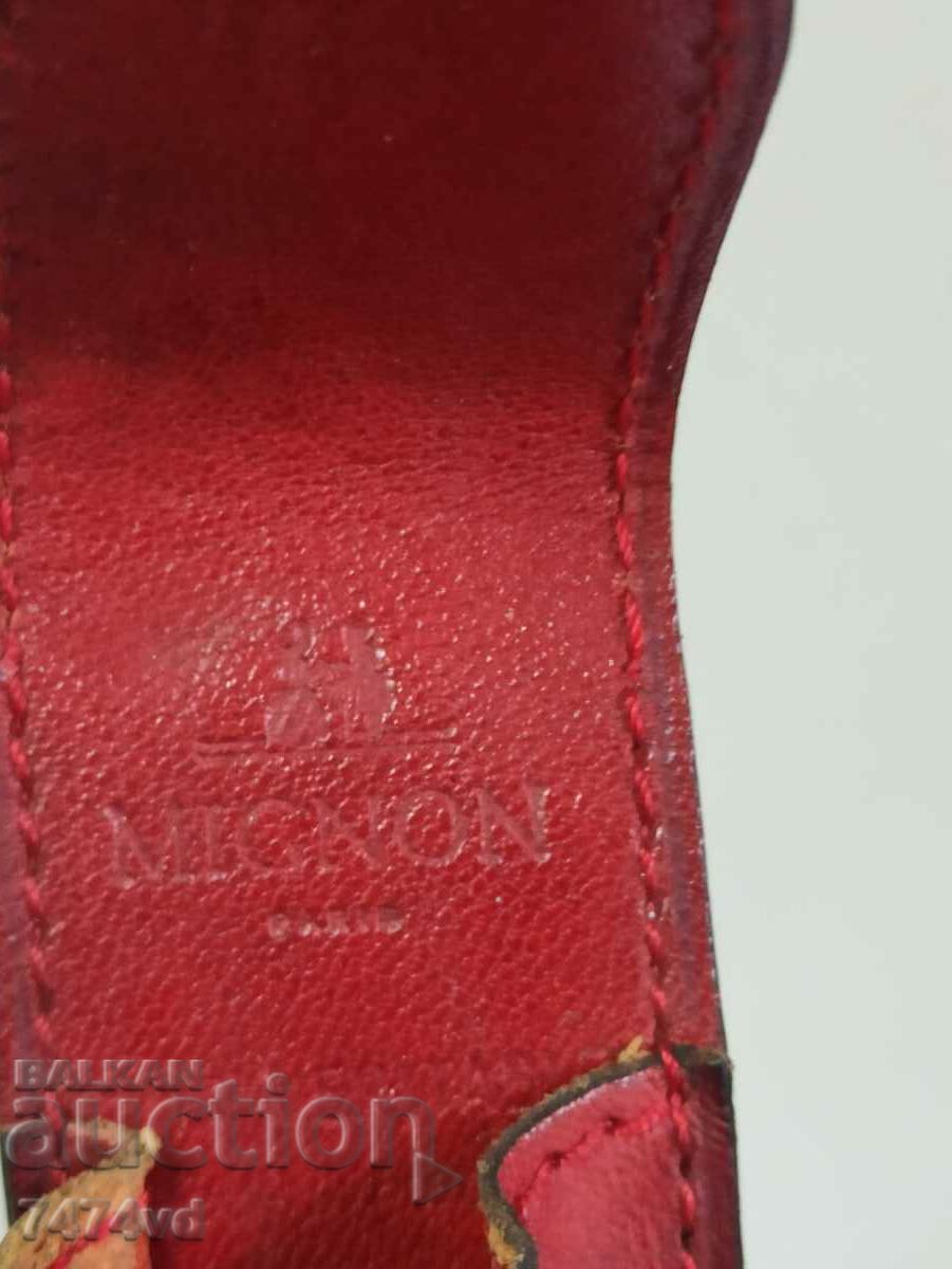 PEN CASE - FRANCE MIGNON, GENUINE LEATHER - 5