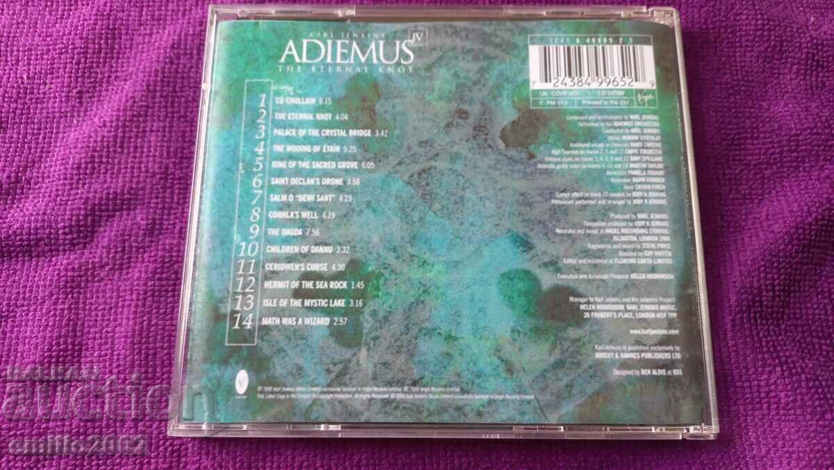 Auction Audio CD 100 Adiemus Auction Audio CD 100 Adiemus