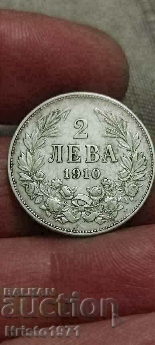 2 лева 1910