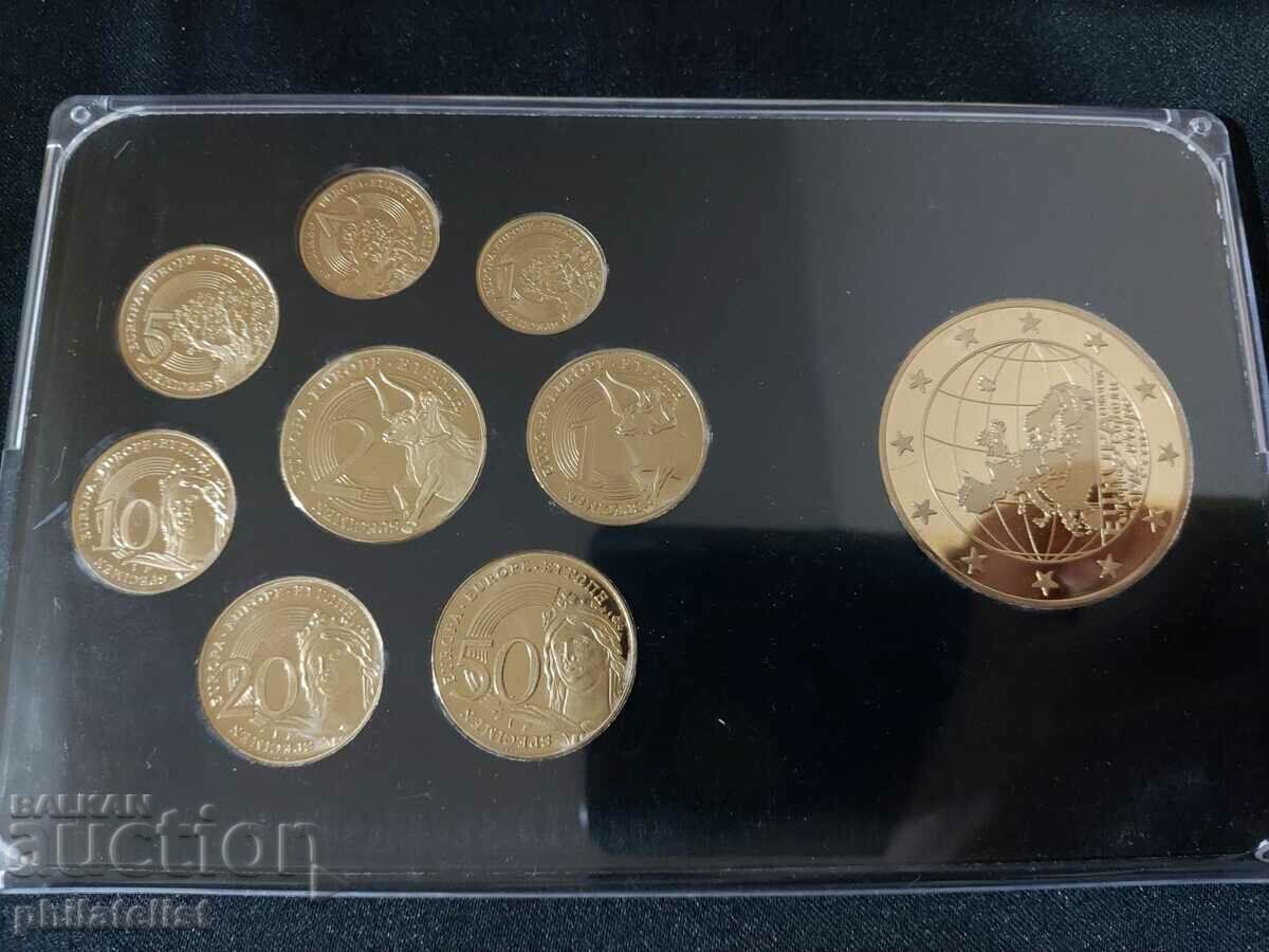 Gold trial Euro Set - Germany + medal with price 31.00 BGN | € 15.85 Gold trial Euro Set - Germany + medal with price 31.00 BGN | € 15.85