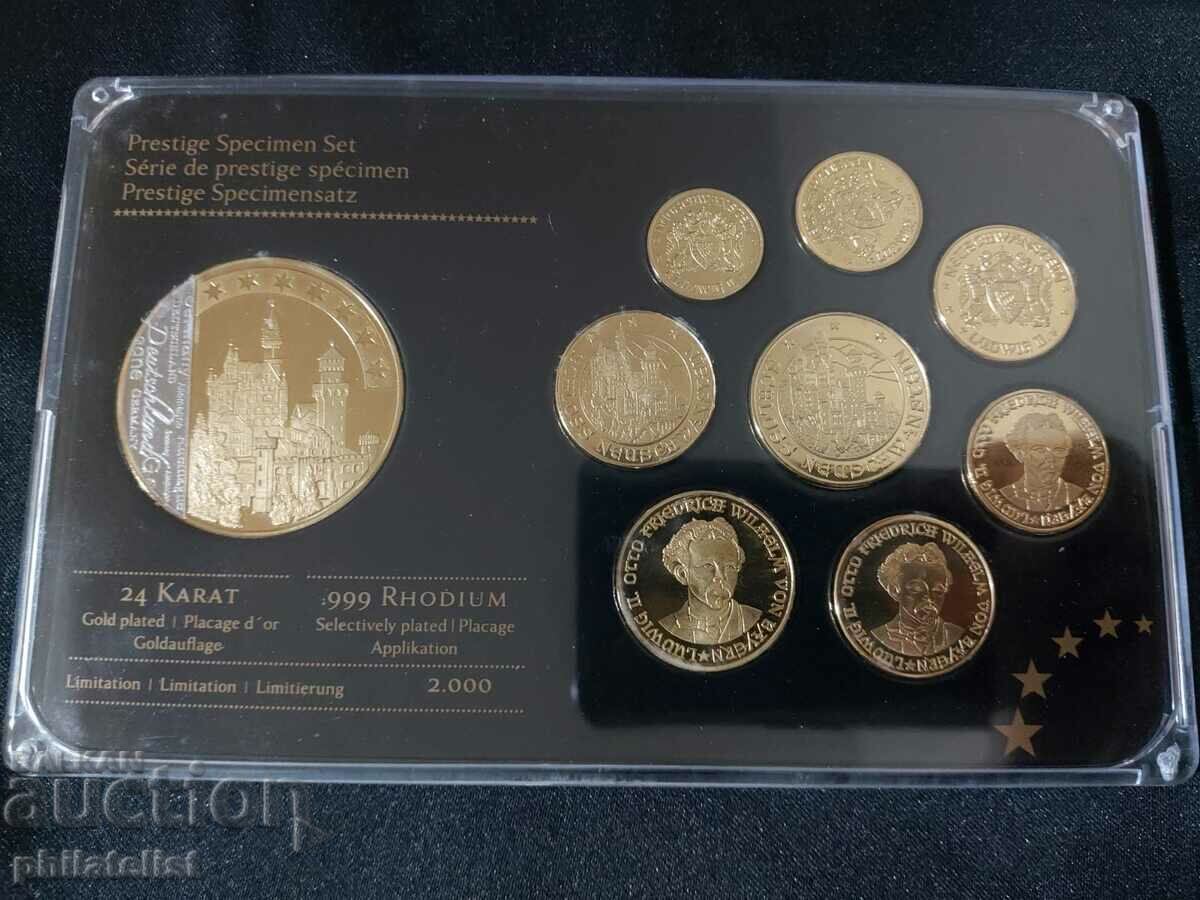 Gold trial Euro Set - Germany + medal