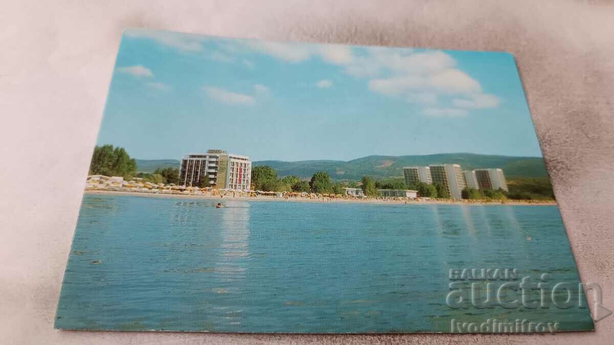 Postcard Golden Sands 1980