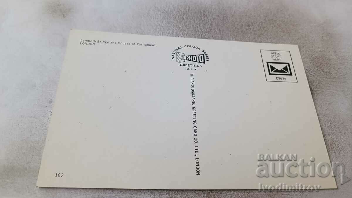 P K London Lambeth Bridge and Houses of Parliament with price 0.85 BGN | € 0.43 P K London Lambeth Bridge and Houses of Parliament with price 0.85 BGN | € 0.43