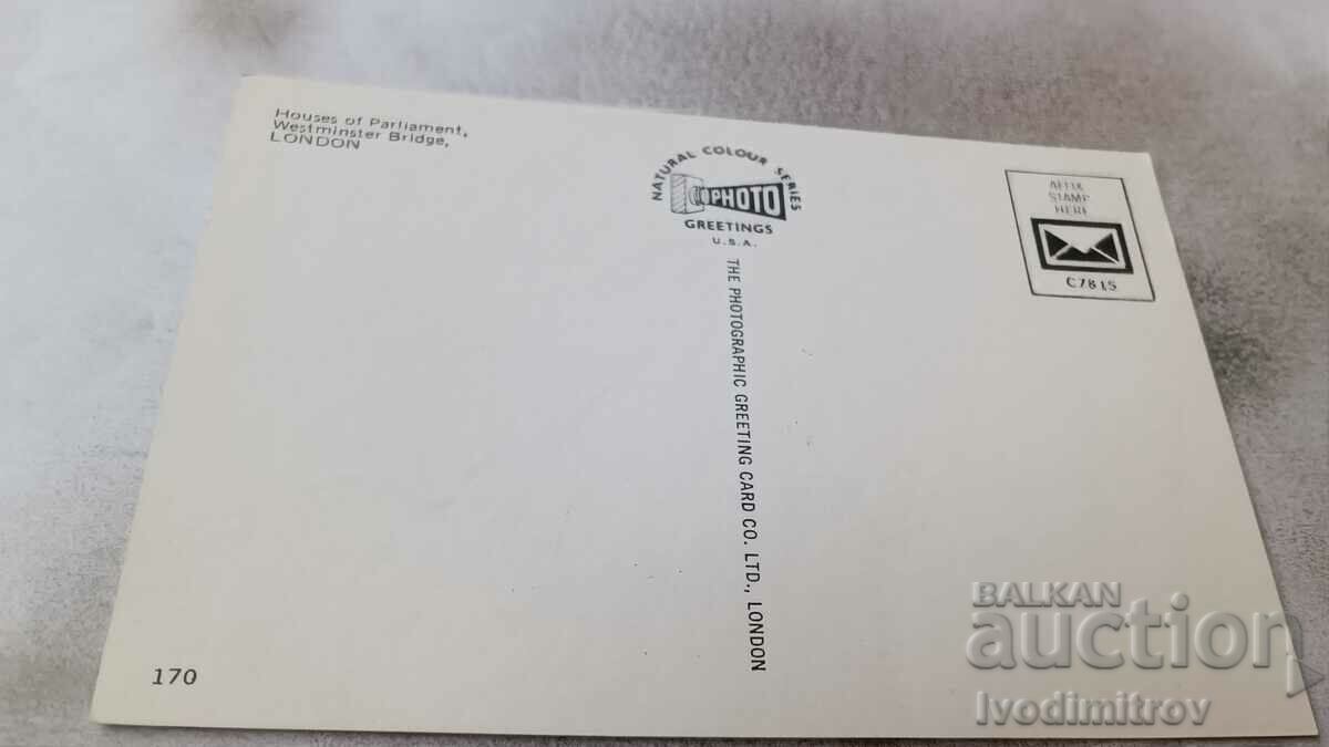 PK London Houses of Parliament, Westminster Bridge with price 0.85 BGN | € 0.43 PK London Houses of Parliament, Westminster Bridge with price 0.85 BGN | € 0.43