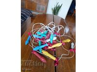 Lămpi vechi, luminițe pentru pomul de Crăciun