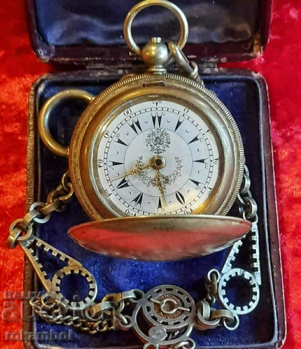 Ottoman pocket watch with case and key - 7 Ottoman pocket watch with case and key - 7