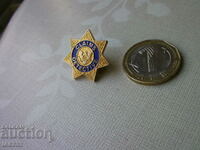 Claims detective pin badge