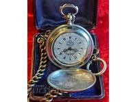 Οθωμανικό ρολόι τσέπης με θήκη και κλειδί