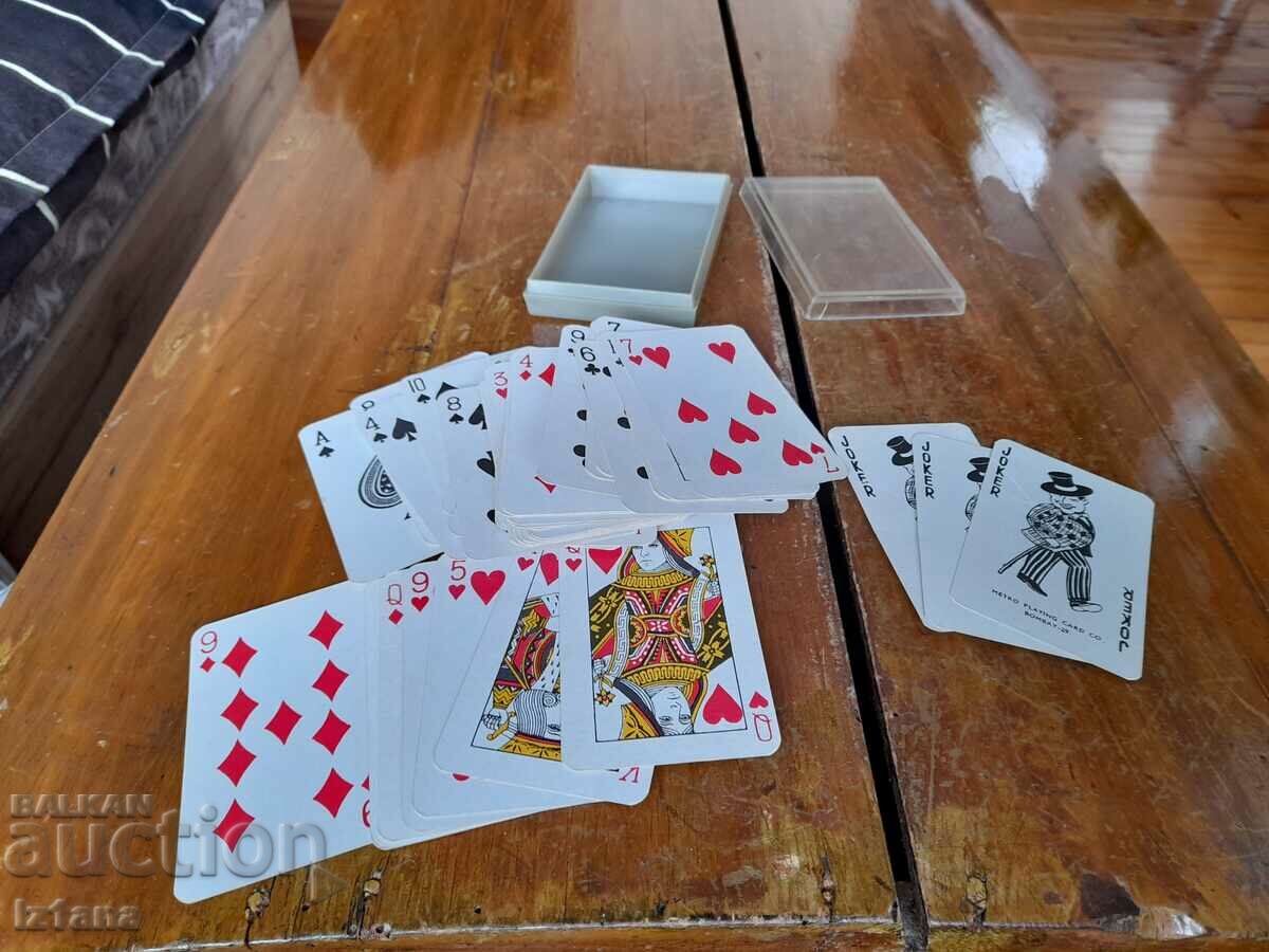 Metro playing cards with price 20.00 BGN | € 10.23 Metro playing cards with price 20.00 BGN | € 10.23