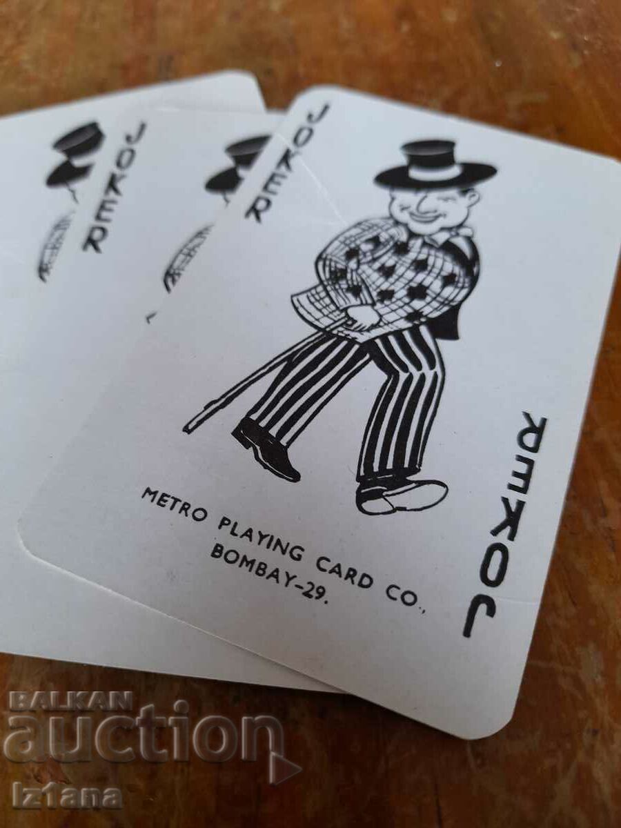 Auction Metro playing cards Auction Metro playing cards