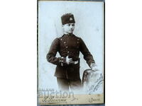 1900 Stefan Sotirov Gospodinov CDV πραγματική φωτογραφία φωτογραφίας