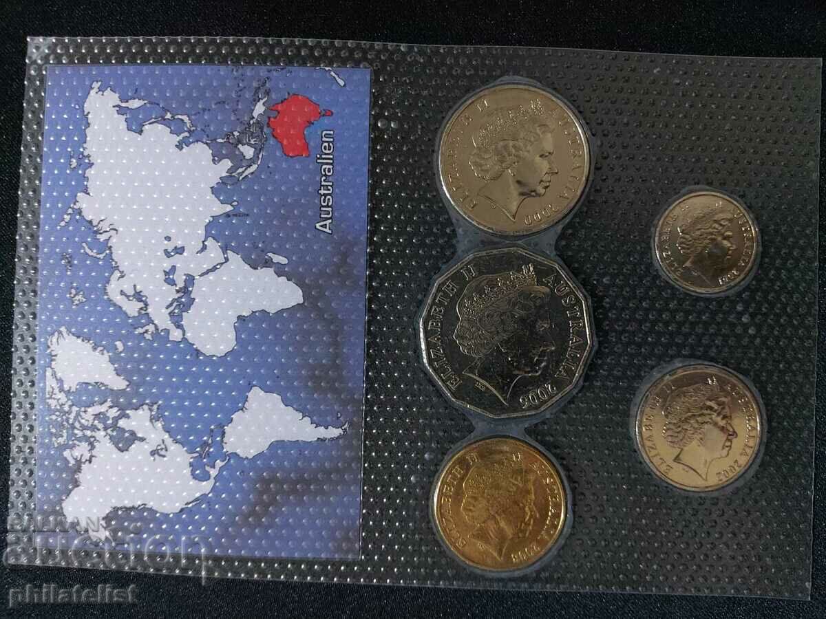 Complete set - Australia 2000-2008, 5 coins with price 22.00 BGN | € 11.25 Complete set - Australia 2000-2008, 5 coins with price 22.00 BGN | € 11.25