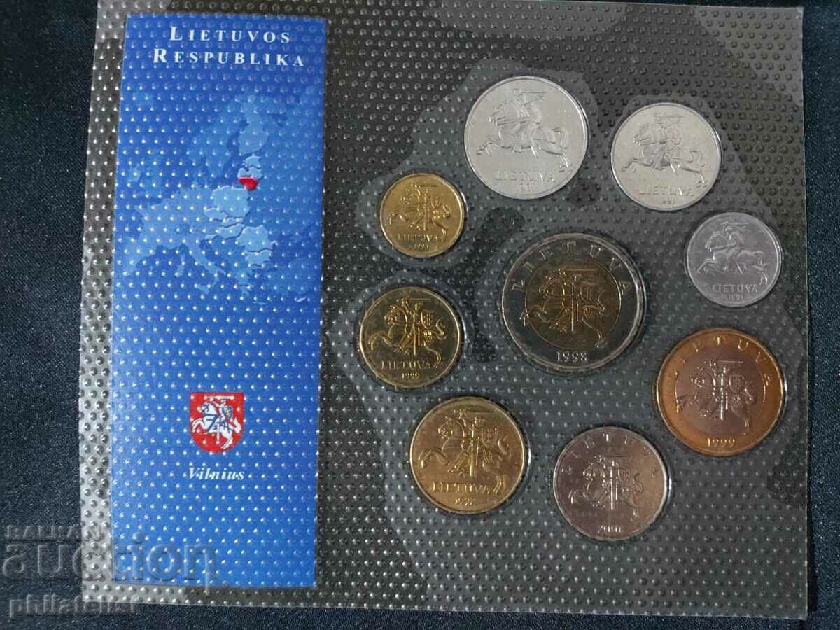 Complete set - Lithuania 1991-2001, 9 coins with price 22.00 BGN | € 11.25 Complete set - Lithuania 1991-2001, 9 coins with price 22.00 BGN | € 11.25
