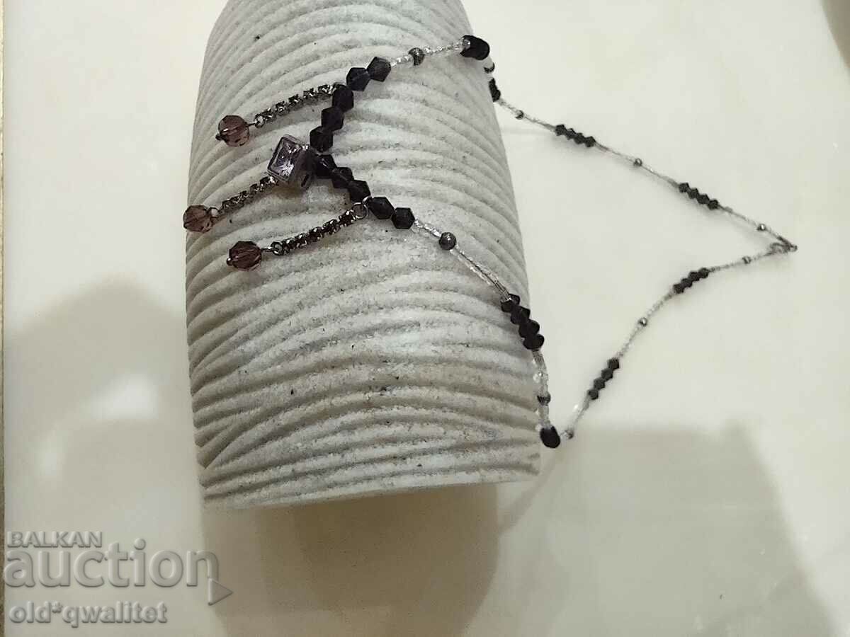 Auction NECKLACE / JEWELRY / NECKLACE Silver, natural stones and crystals Auction NECKLACE / JEWELRY / NECKLACE Silver, natural stones and crystals