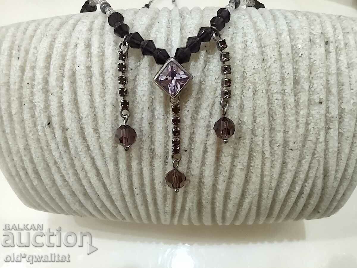 Delivery of NECKLACE / JEWELRY / NECKLACE Silver, natural stones and crystals Delivery of NECKLACE / JEWELRY / NECKLACE Silver, natural stones and crystals